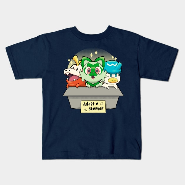 Adopt a starter Kids T-Shirt by Andriu